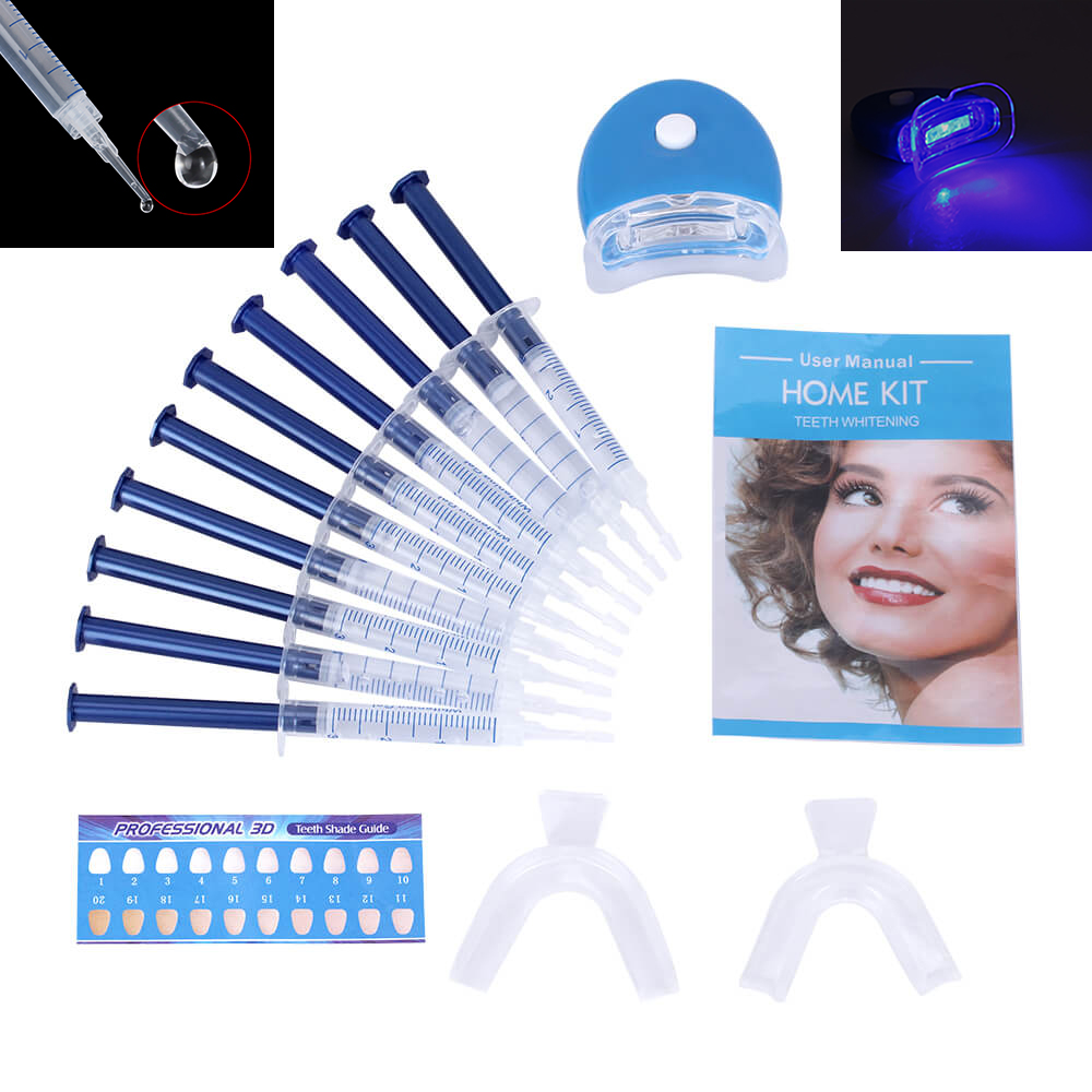 Teeth Whitening Q&M - 1 Satz Zahnaufhellung 44 % Peroxid