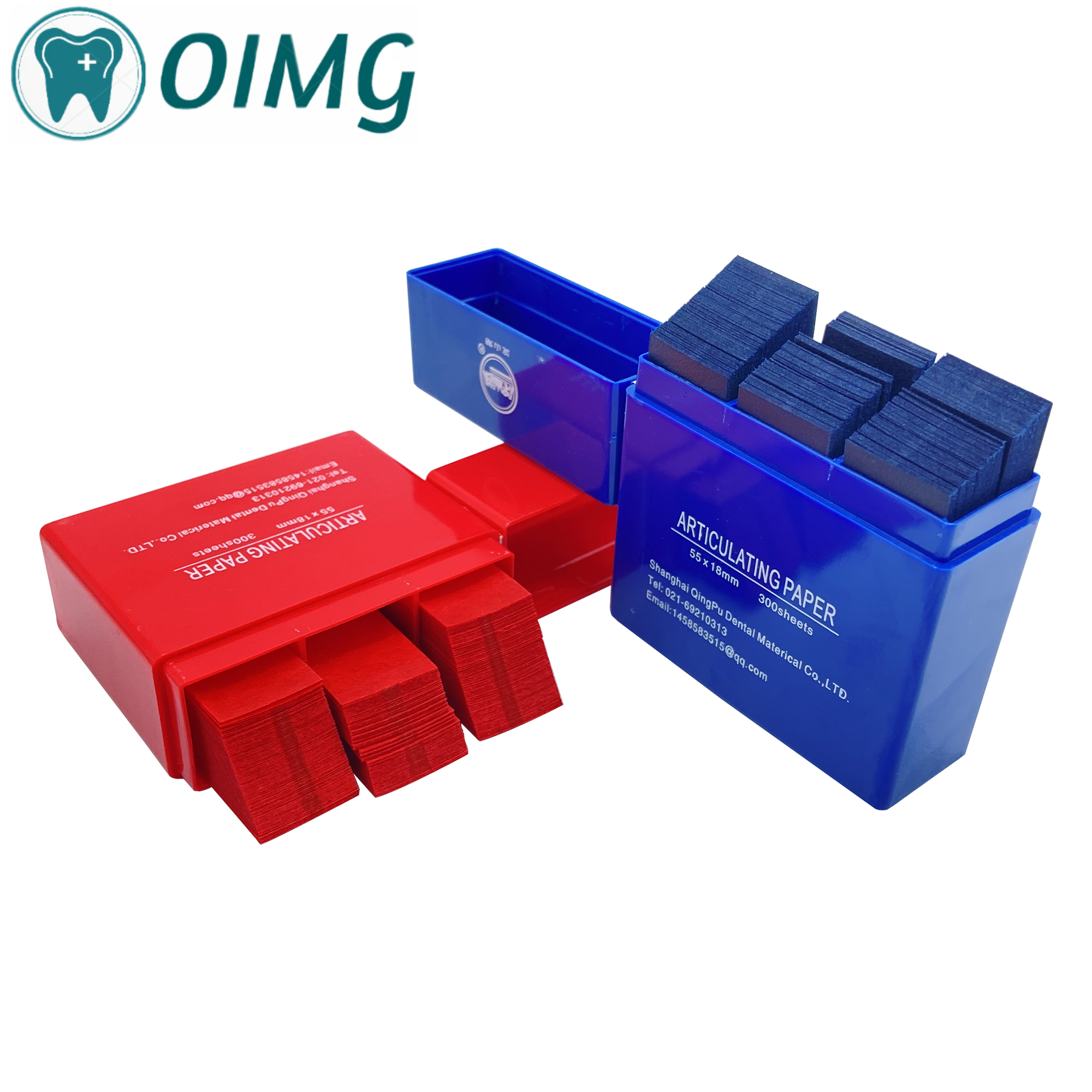 Teeth Whitening Products - 300 Blatt Dental Artikulationspapier Dentallabor Streifen