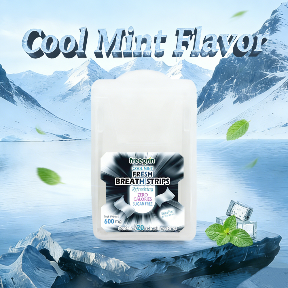 Teeth Whitening In Office - FREEGRIN Cool Mint Geschmack Schnell Auflösende