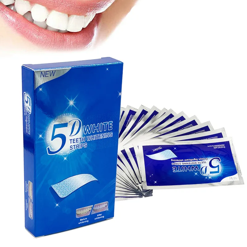 Teeth Whitening Gel Refills - 5D Gel Zahnaufhellung Kit weiße Zähne