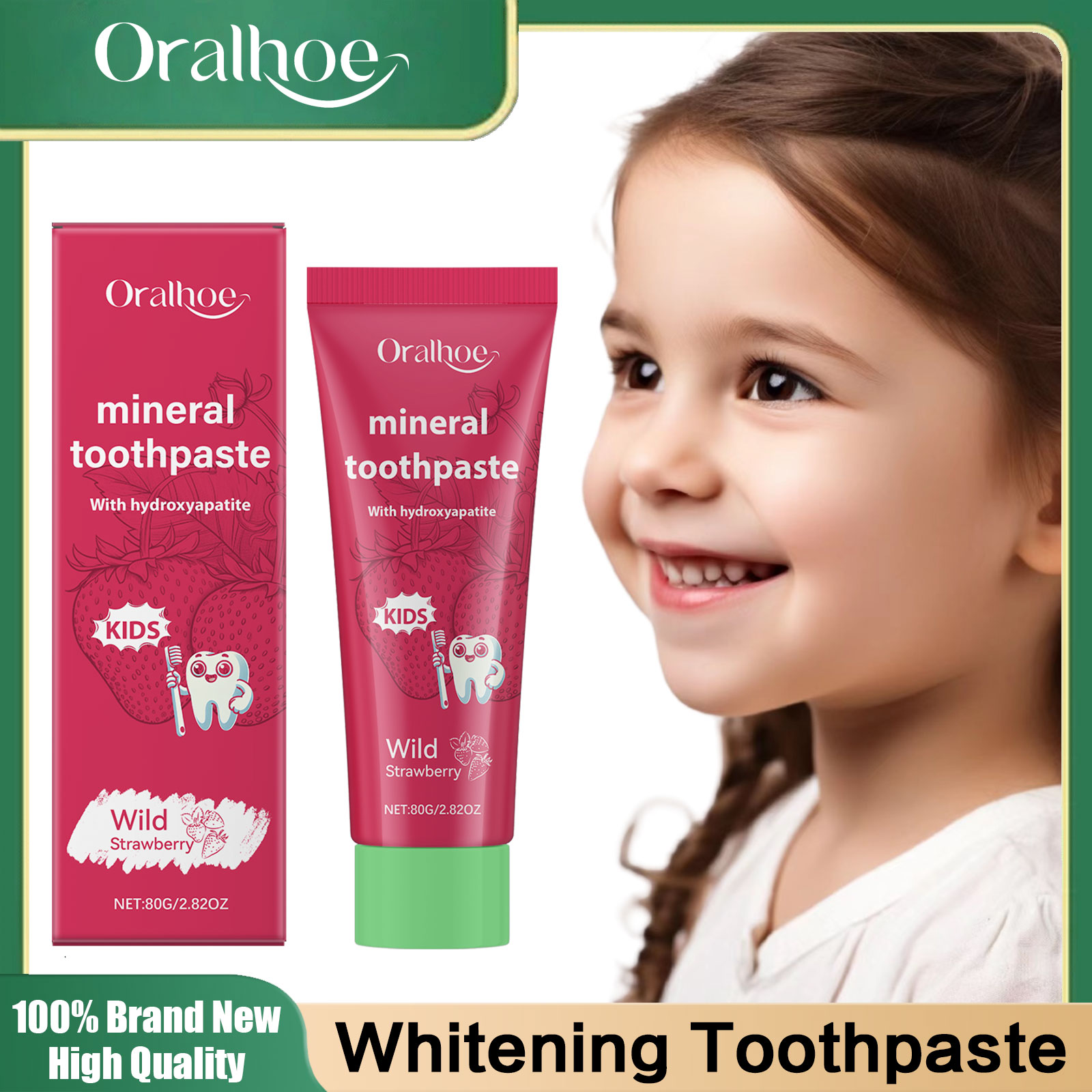 Teeth Whitening Promotion - Anti-Hohlraum-Zahnpasta für Kinder, Linderung von Zahnschmerzen,