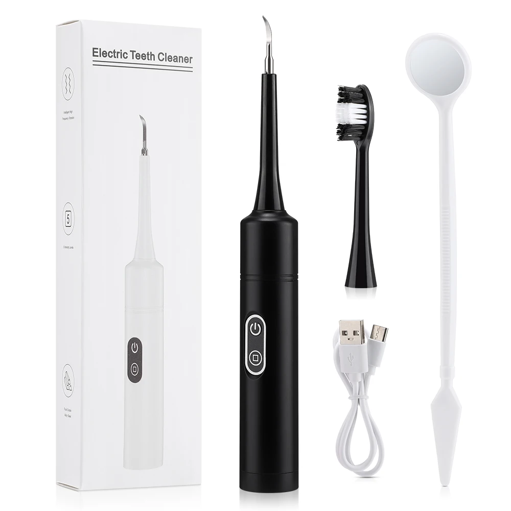Teeth Whitening Products - Elektrischer Schallvibrations-Zahnreiniger Zahnaufhellung Plaque- und Zahnsteinentfernung