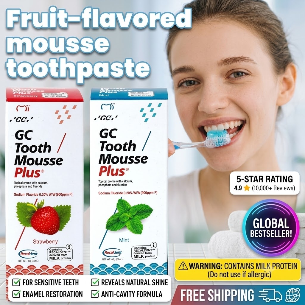50g GC Fruchtgeschmack Mousse- – Teeth Whitening Mousse Bewertung und Preis