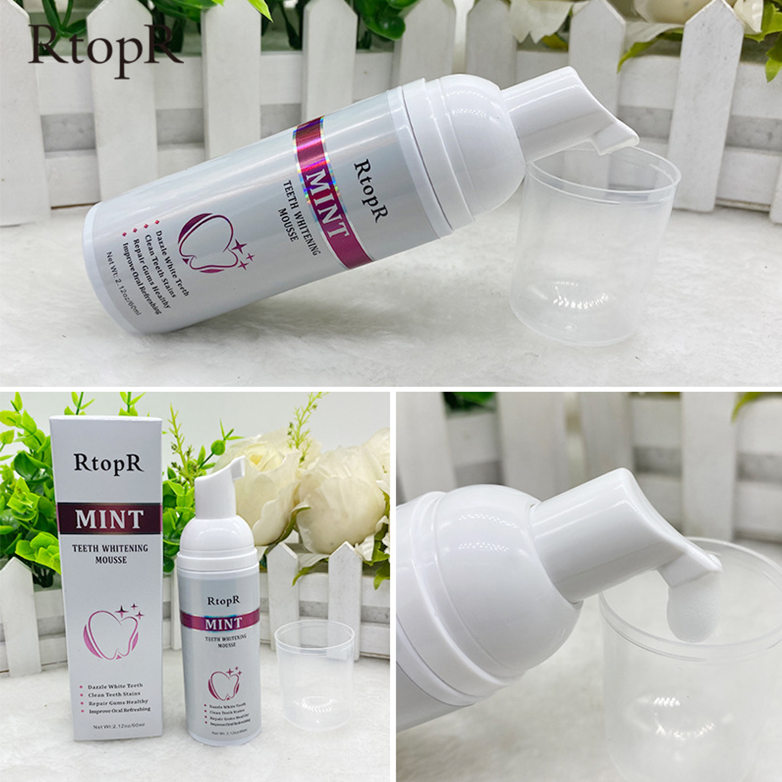 Zahnaufhellungsmousse, Minzsch – Teeth Whitening Mousse Bewertung und Preis