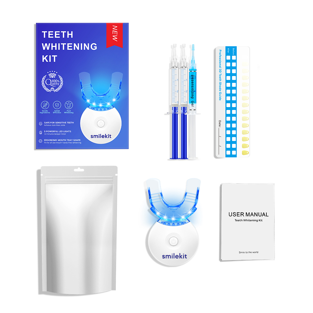 Zahnaufhellungs-Set – 5 x LED- – Teeth Whitening In Office Bewertung und Preis