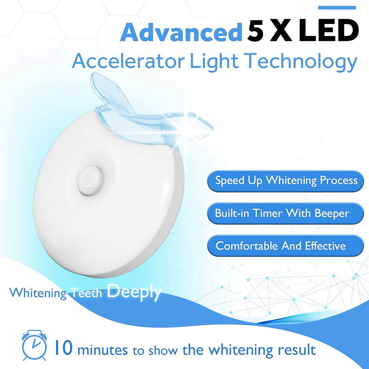 Zahnaufhellungs-Set – 5 x LED- – Teeth Whitening In Office Bewertung und Preis