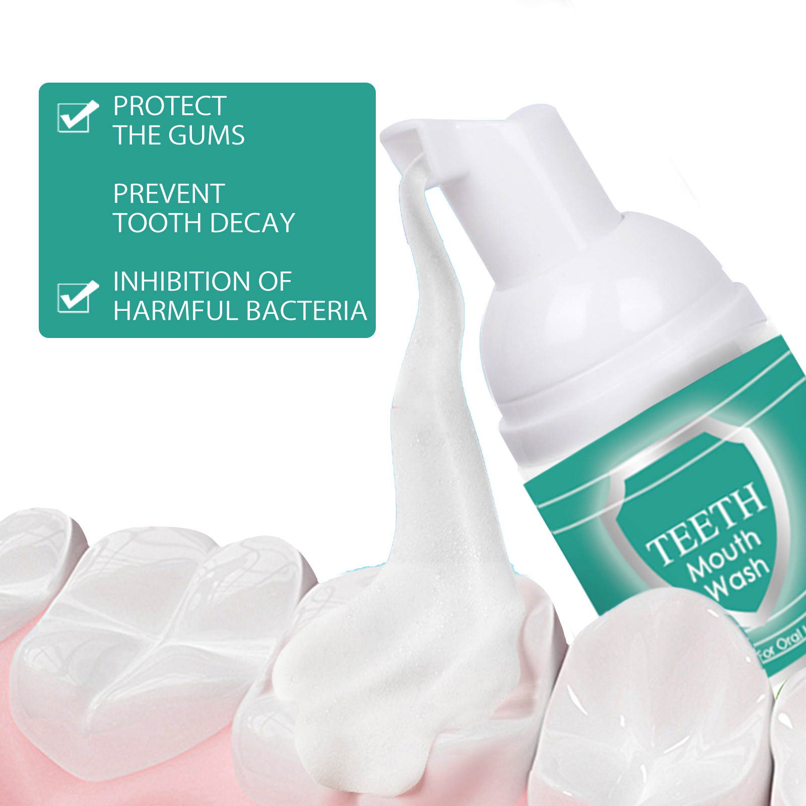 Schäumendes Zahnpastamousse –  – Teeth Whitening Mousse Bewertung und Preis