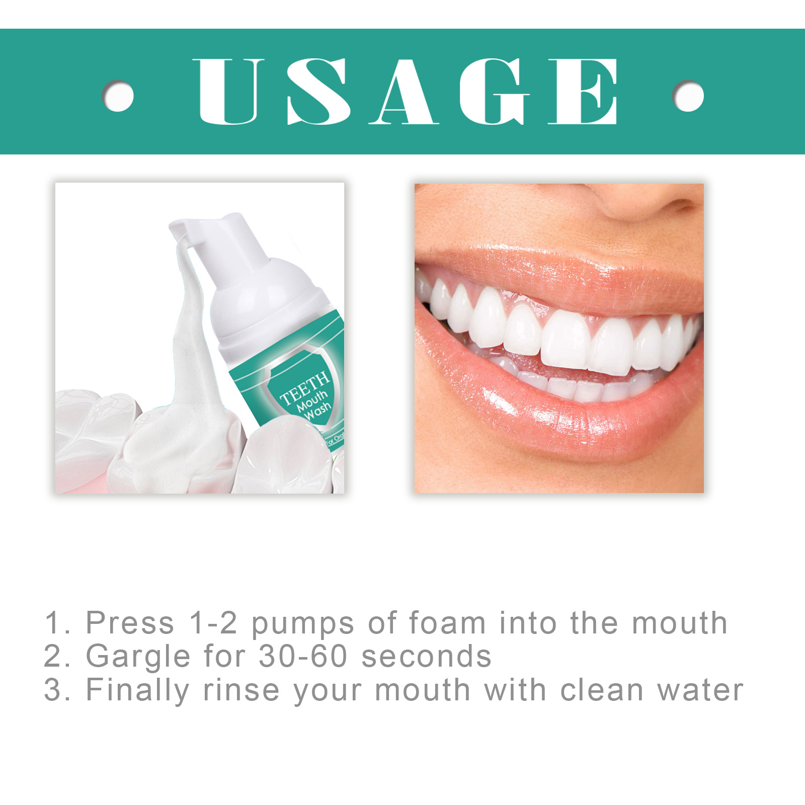 Schäumendes Zahnpastamousse –  – Teeth Whitening Mousse Bewertung und Preis