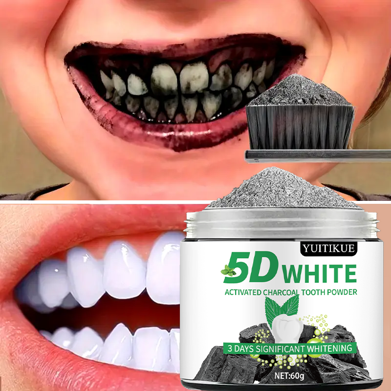 YUlTlKUE 5D Weißes Aktivkohle- – Teeth Whitening App Bewertung und Preis