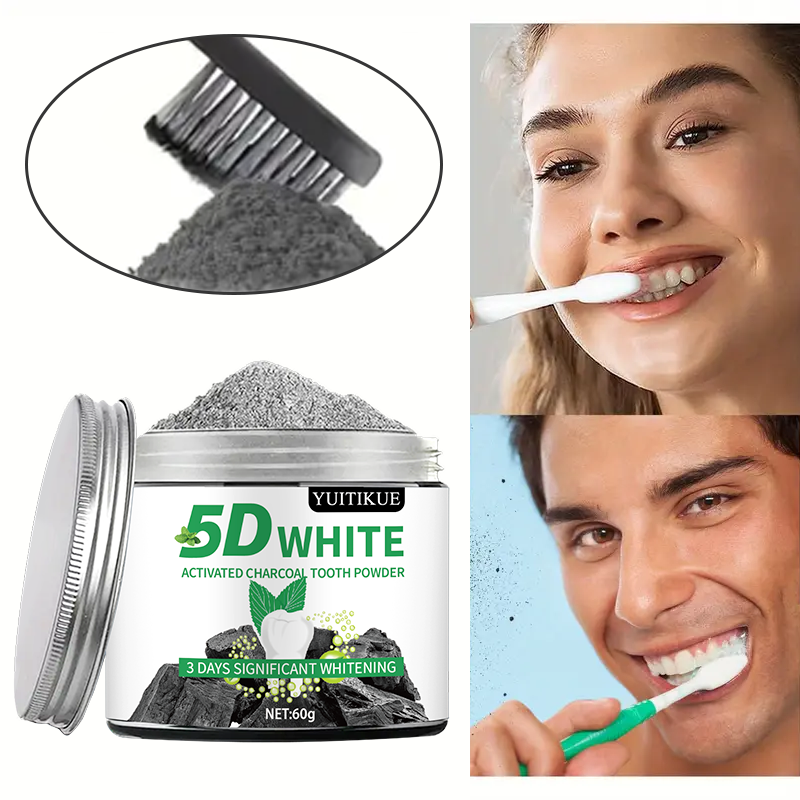 YUlTlKUE 5D Weißes Aktivkohle- – Teeth Whitening App Bewertung und Preis