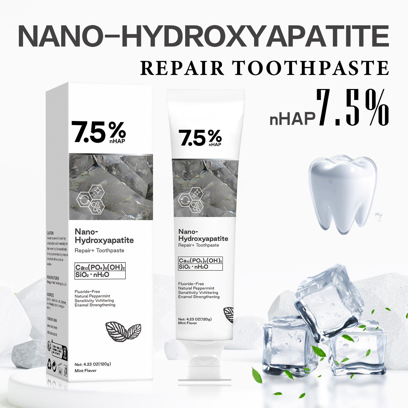 Nano-Hydroxyapatit Zahnpasta z – Teeth Whitening Best Bewertung und Preis