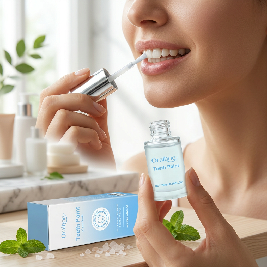 Zahnaufhellungsfarbe reduziert – Teeth Whitening Promotion Bewertung und Preis
