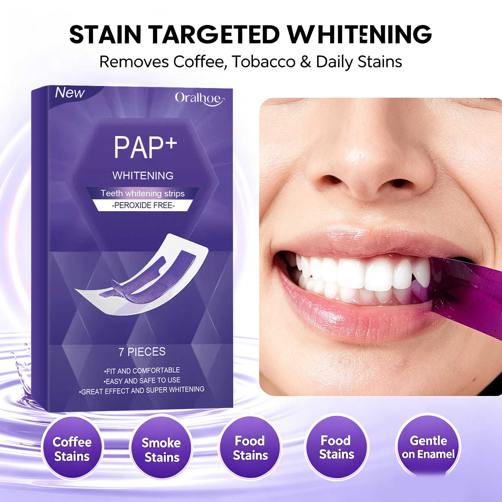 Fortschrittliche Lila Zahnaufh – Teeth Whitening In Office Bewertung und Preis