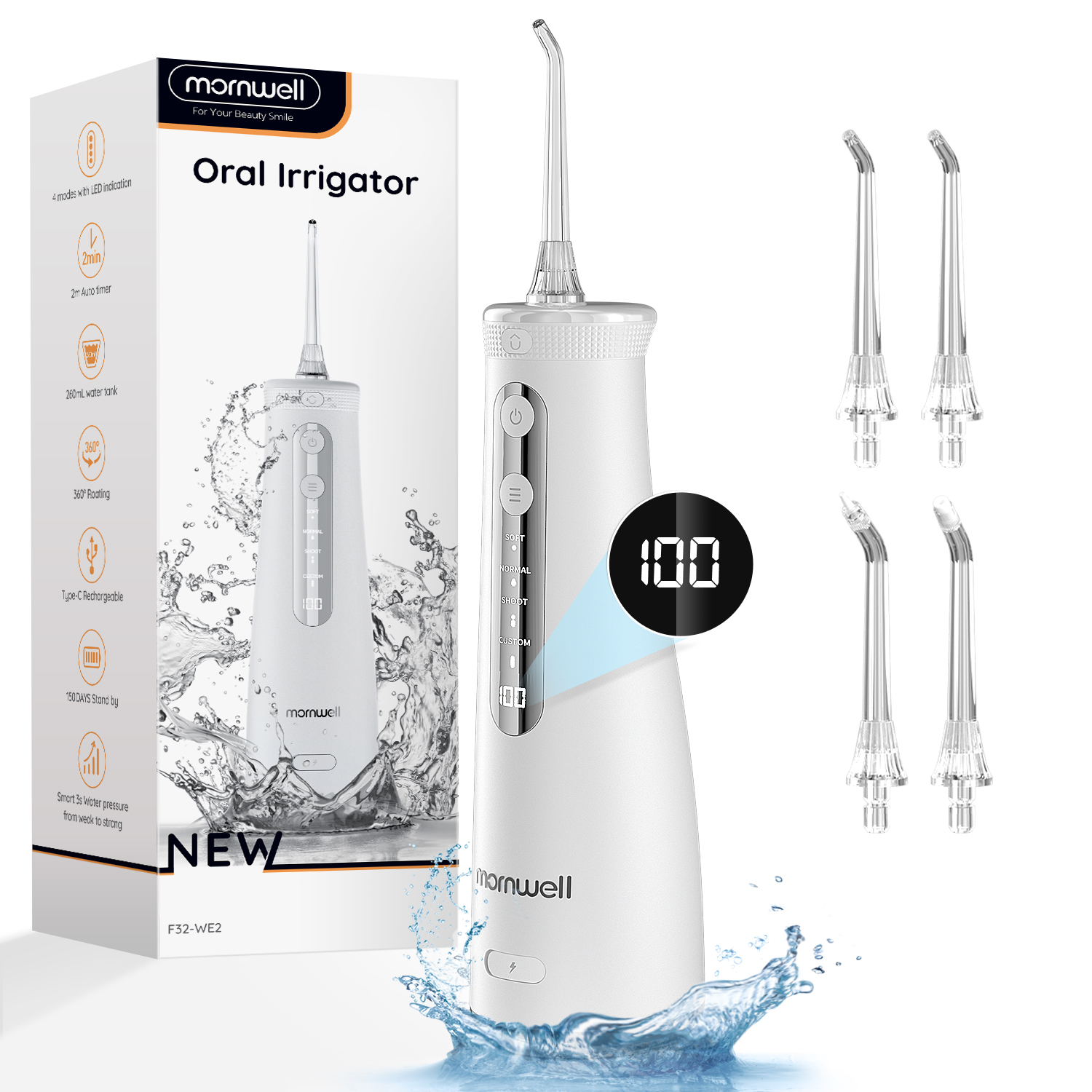 Mornwell 5032 Wasserseide Soni – Teeth Whitening In Office Bewertung und Preis