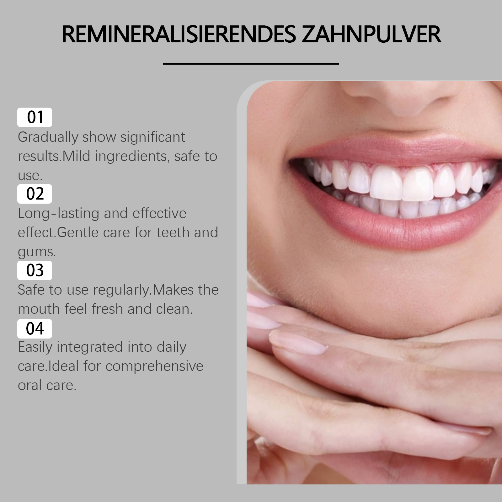 50g Nano-Hydroxyapatit Zahnpul – Teeth Whitening App Bewertung und Preis