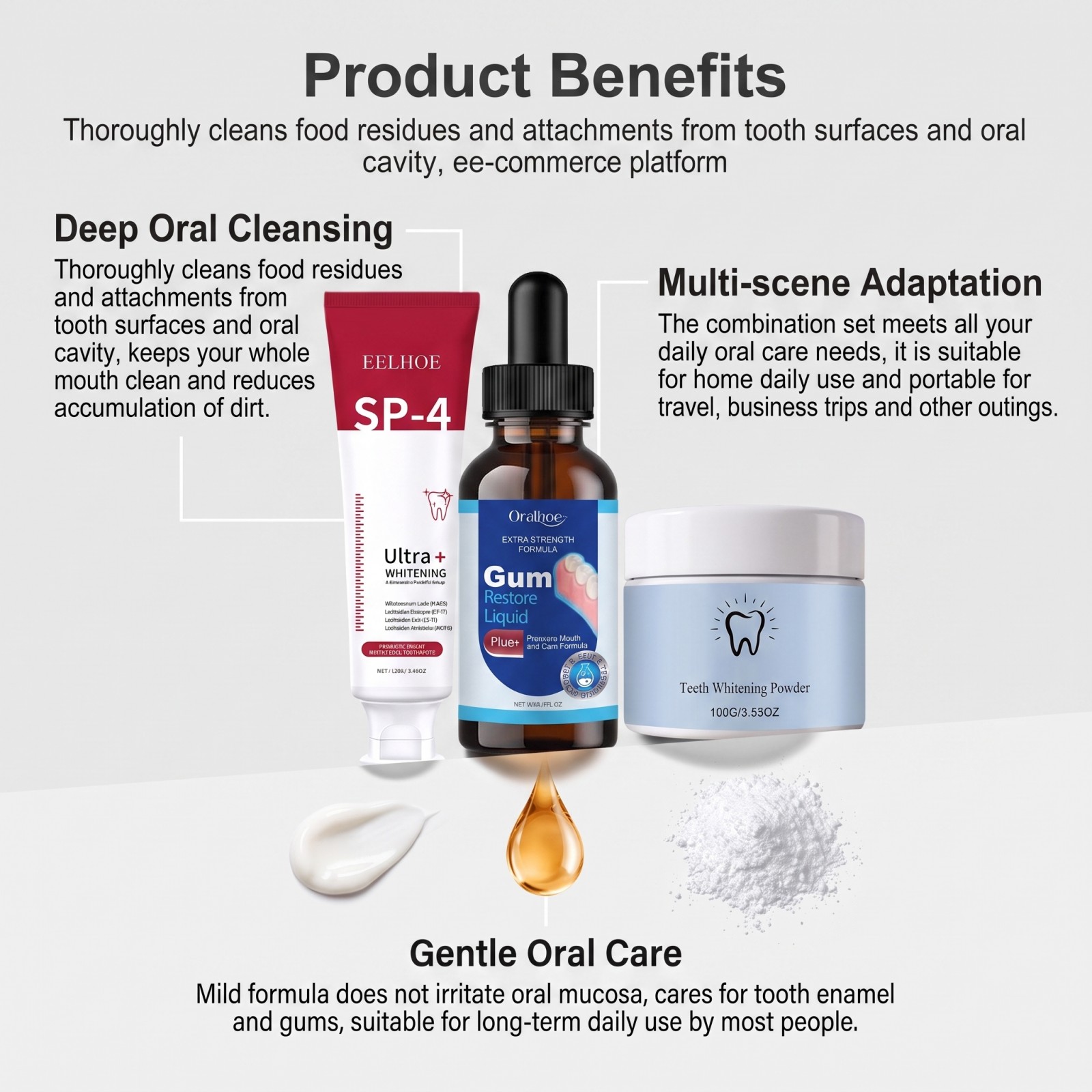 Mundpflege-Kombi-Set: Aufhelle – Teeth Whitening Q&M Bewertung und Preis