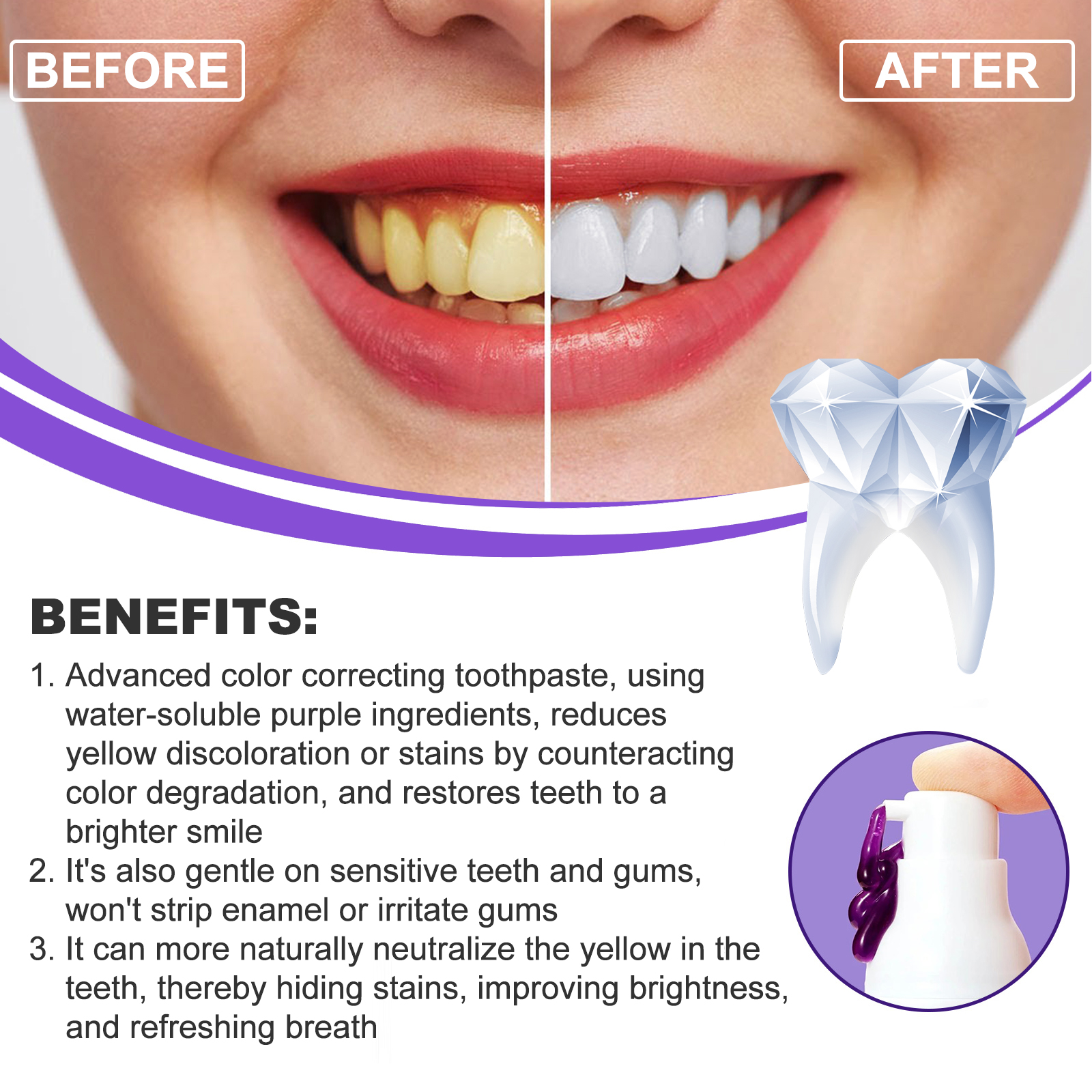 EELHOE Smiles Bright White Ref – Teeth Whitening Mousse Bewertung und Preis