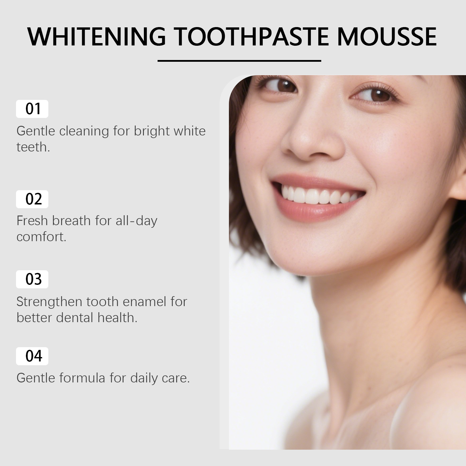 Hydroxyapatit Zahnpasta für st – Teeth Whitening Mousse Bewertung und Preis