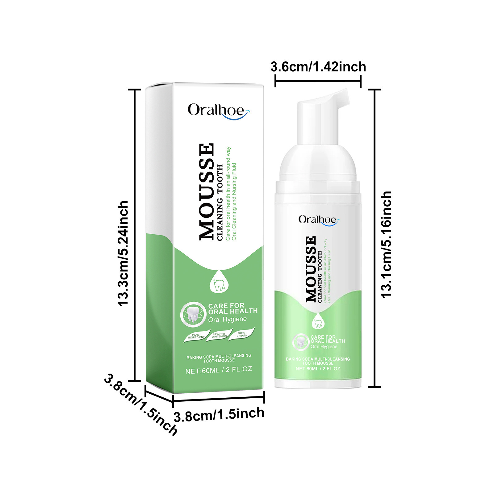 Tragbarer Reiseweiß-Schaum-Mou – Teeth Whitening Mousse Bewertung und Preis