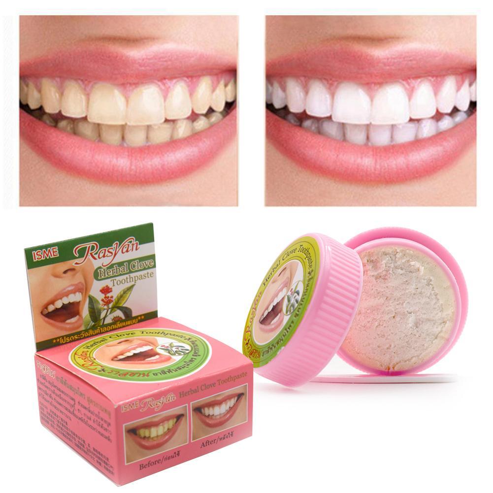 1 stücke Natürliche Rasyan Krä – Teeth Whitening In Thailand Bewertung und Preis
