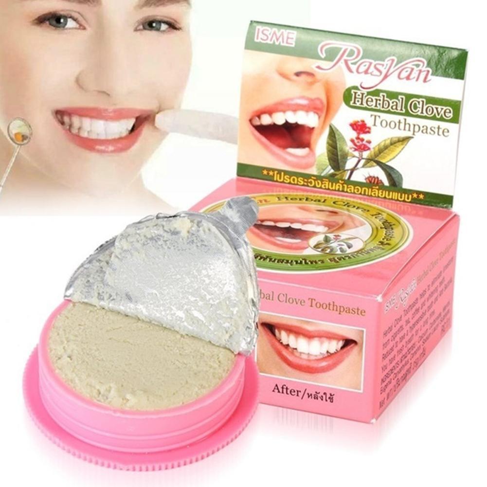 1 stücke Natürliche Rasyan Krä – Teeth Whitening In Thailand Bewertung und Preis