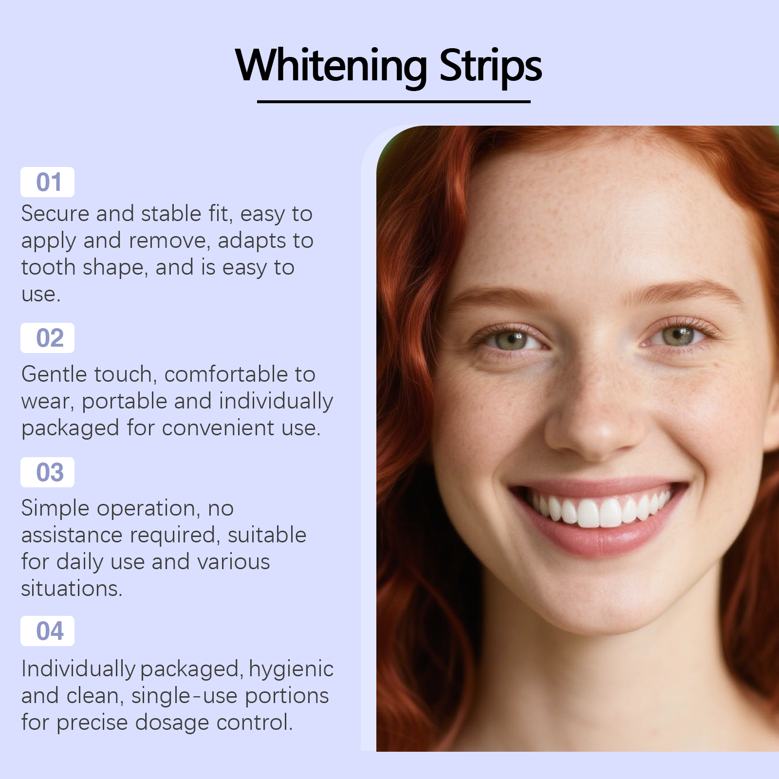 Lila Zahnaufhellungsstreifen M – Teeth Whitening Gel Refills Bewertung und Preis
