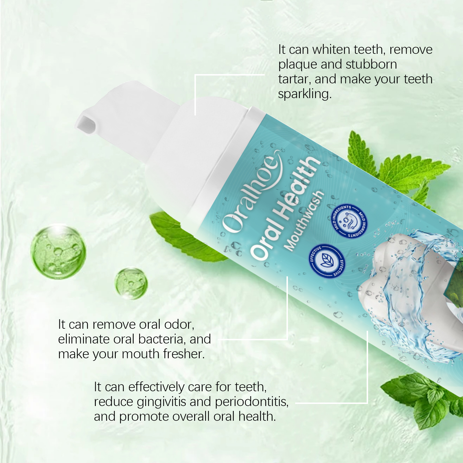 Zahnaufhellungs-Mousse-Schaum  – Teeth Whitening Mousse Bewertung und Preis