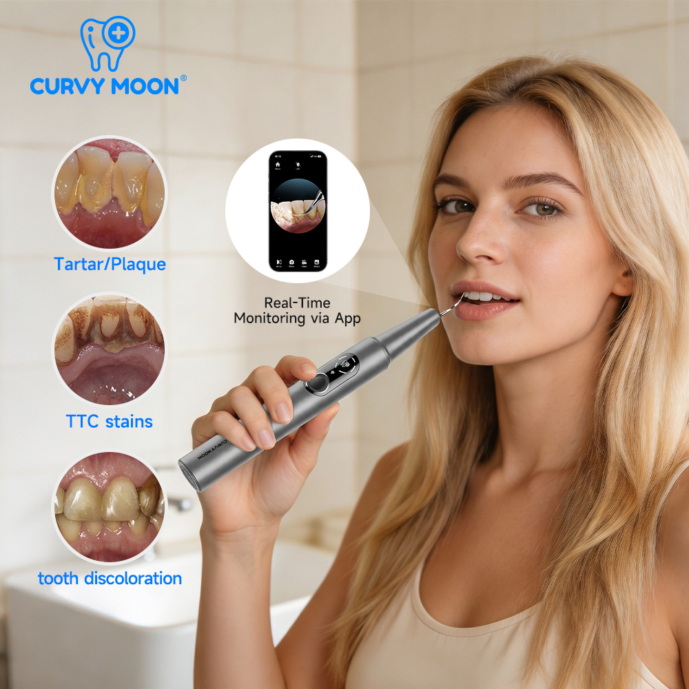 CURVY MOON Sichtbarer elektris – Teeth Whitening Products Bewertung und Preis