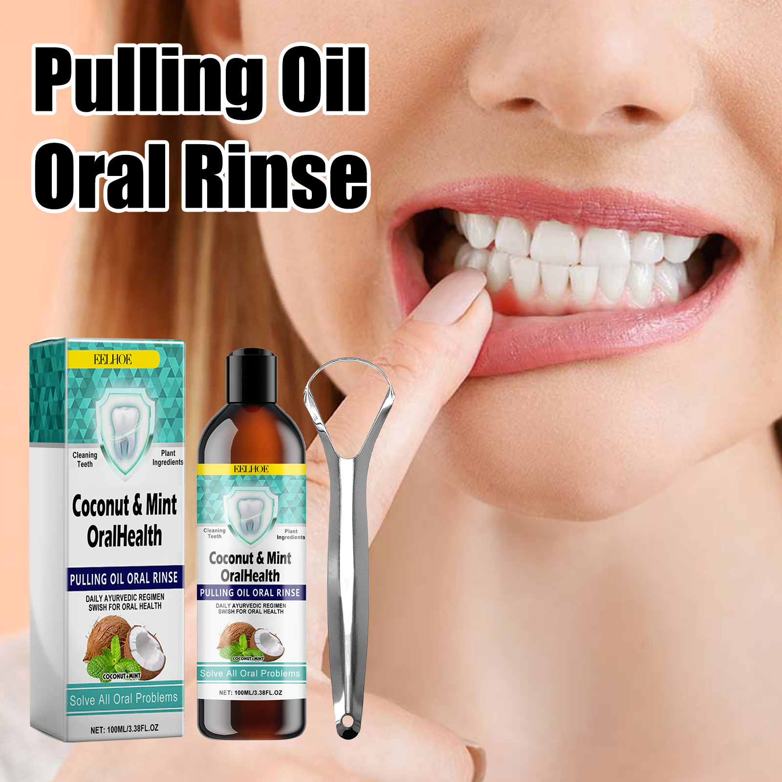 Kokosnussöl-Mundwasser zur Zah – Teeth Whitening Products Bewertung und Preis