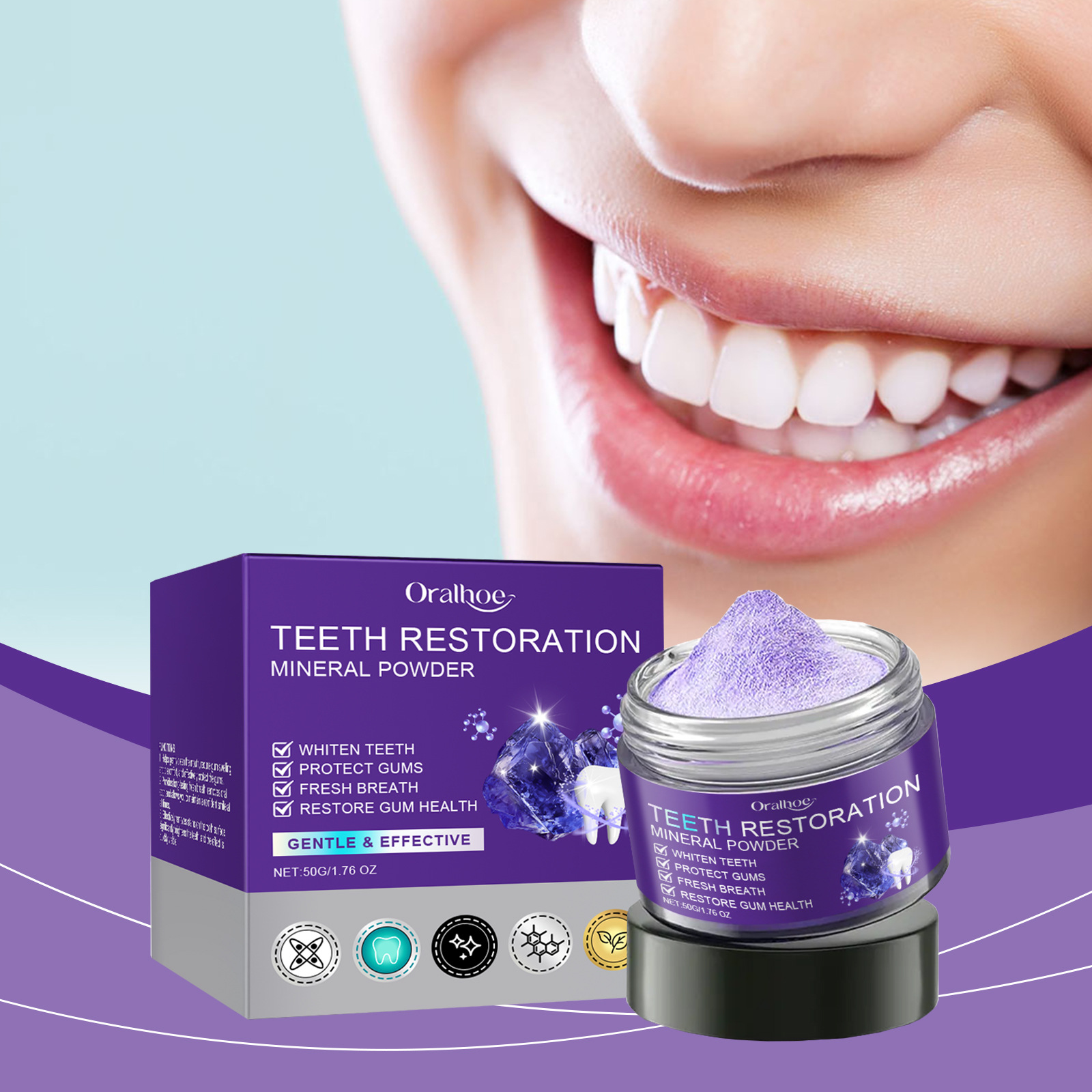 Teeth Restoration Mineral Powd – Teeth Whitening Q&M Bewertung und Preis