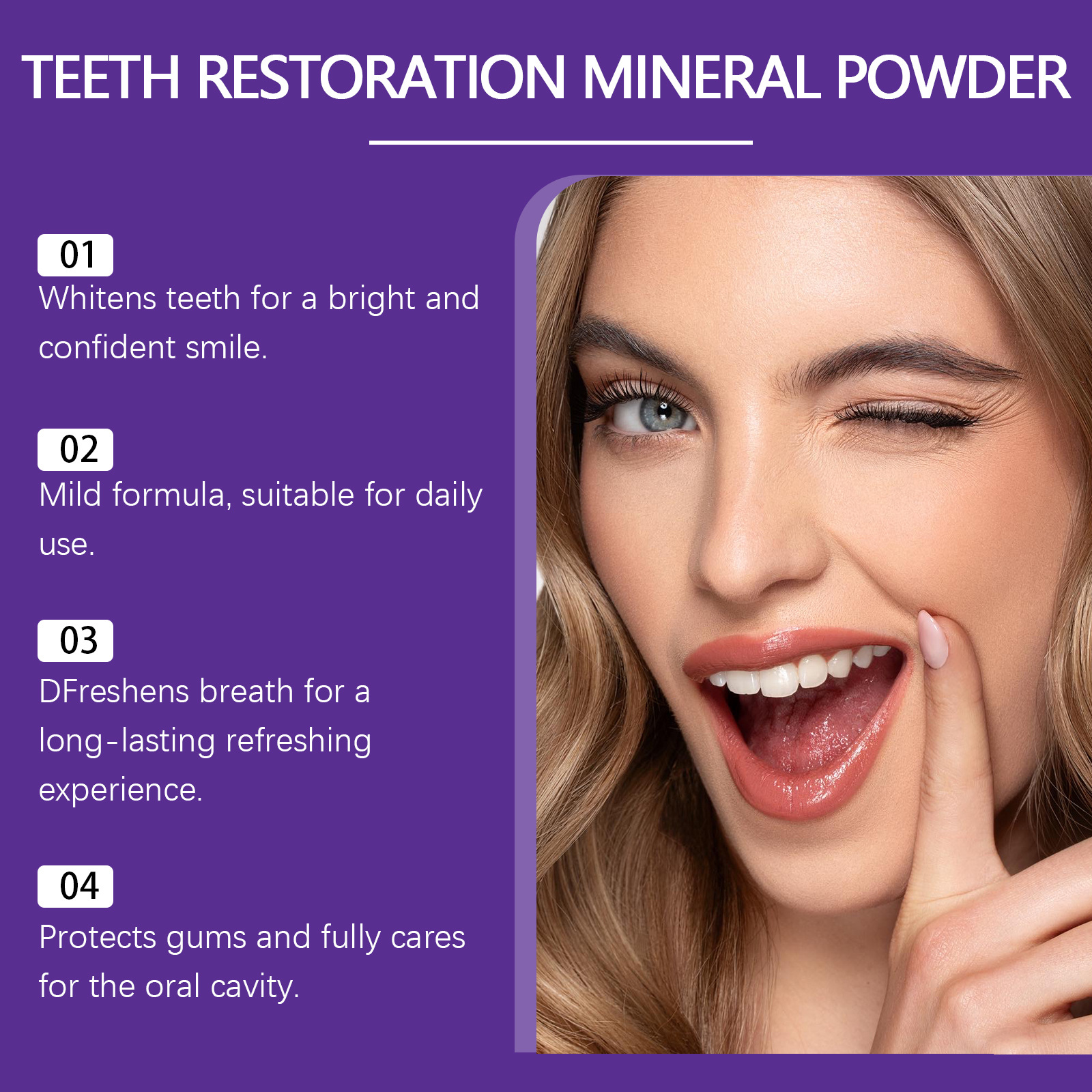 Teeth Restoration Mineral Powd – Teeth Whitening Q&M Bewertung und Preis