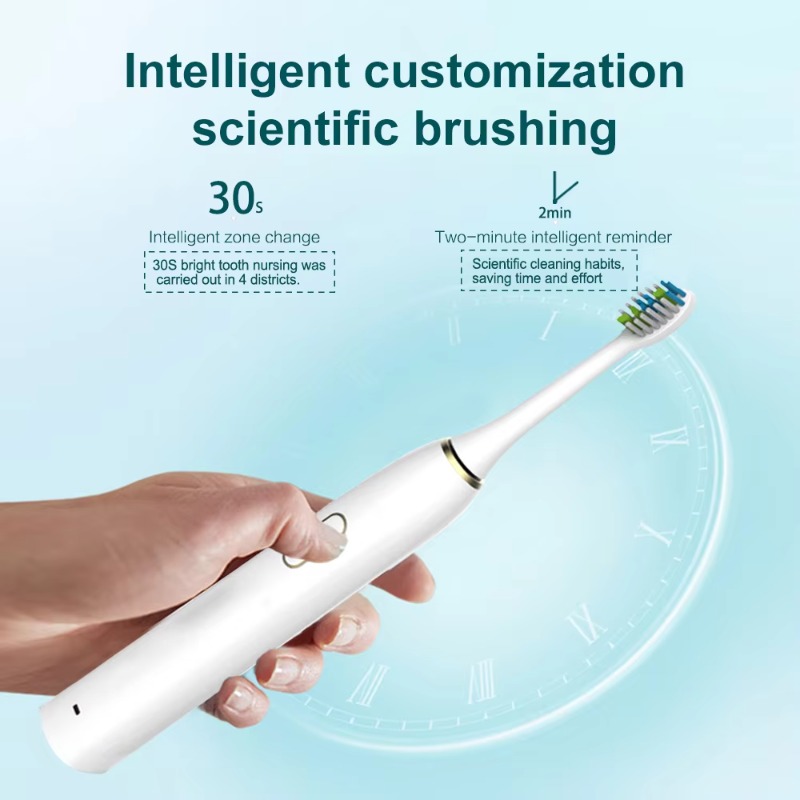 Schallzahnbürste mit 2 Köpfen, – Teeth Whitening In Office Bewertung und Preis