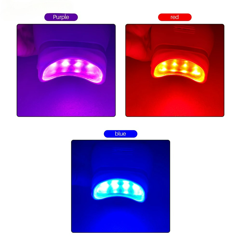 Einstellbare 3-Farben-LED-Zahn – Teeth Whitening/Bleaching Bewertung und Preis