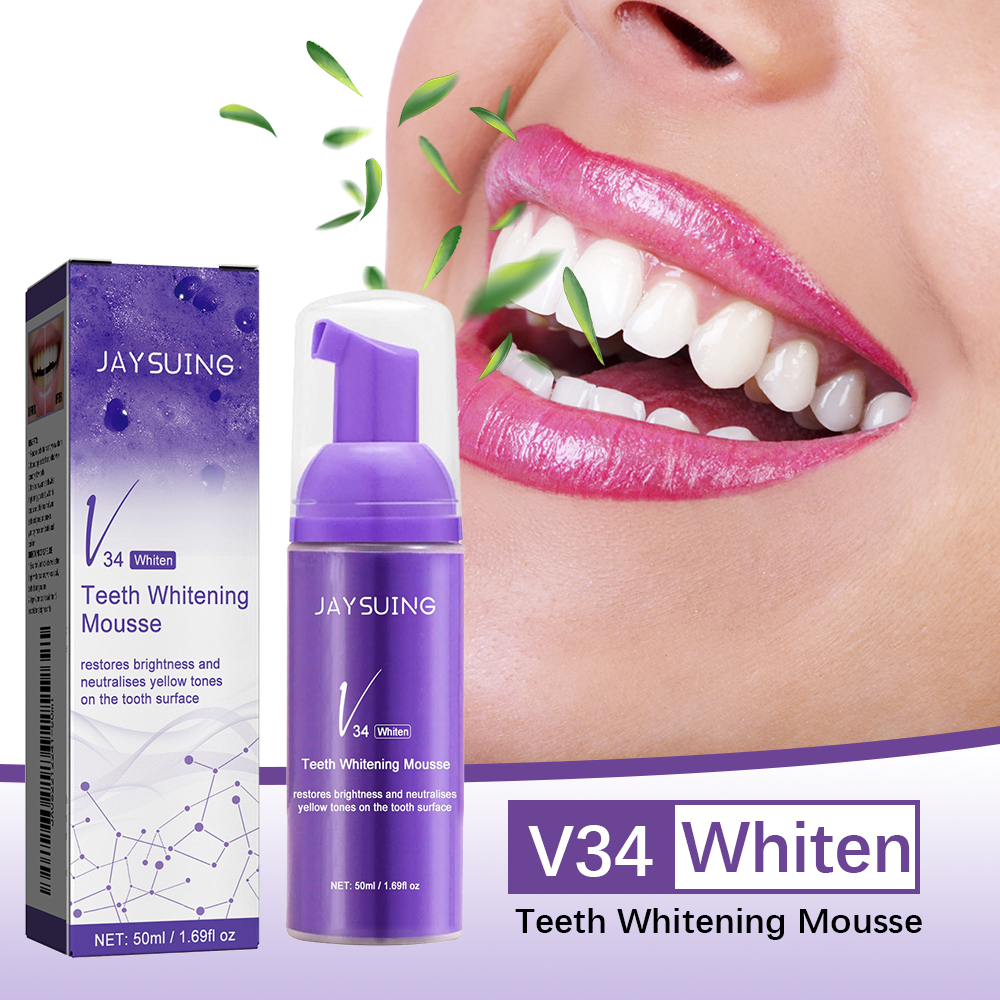 V34 Mousse Zahnreinigungs-Zahn – Teeth Whitening Mousse Bewertung und Preis