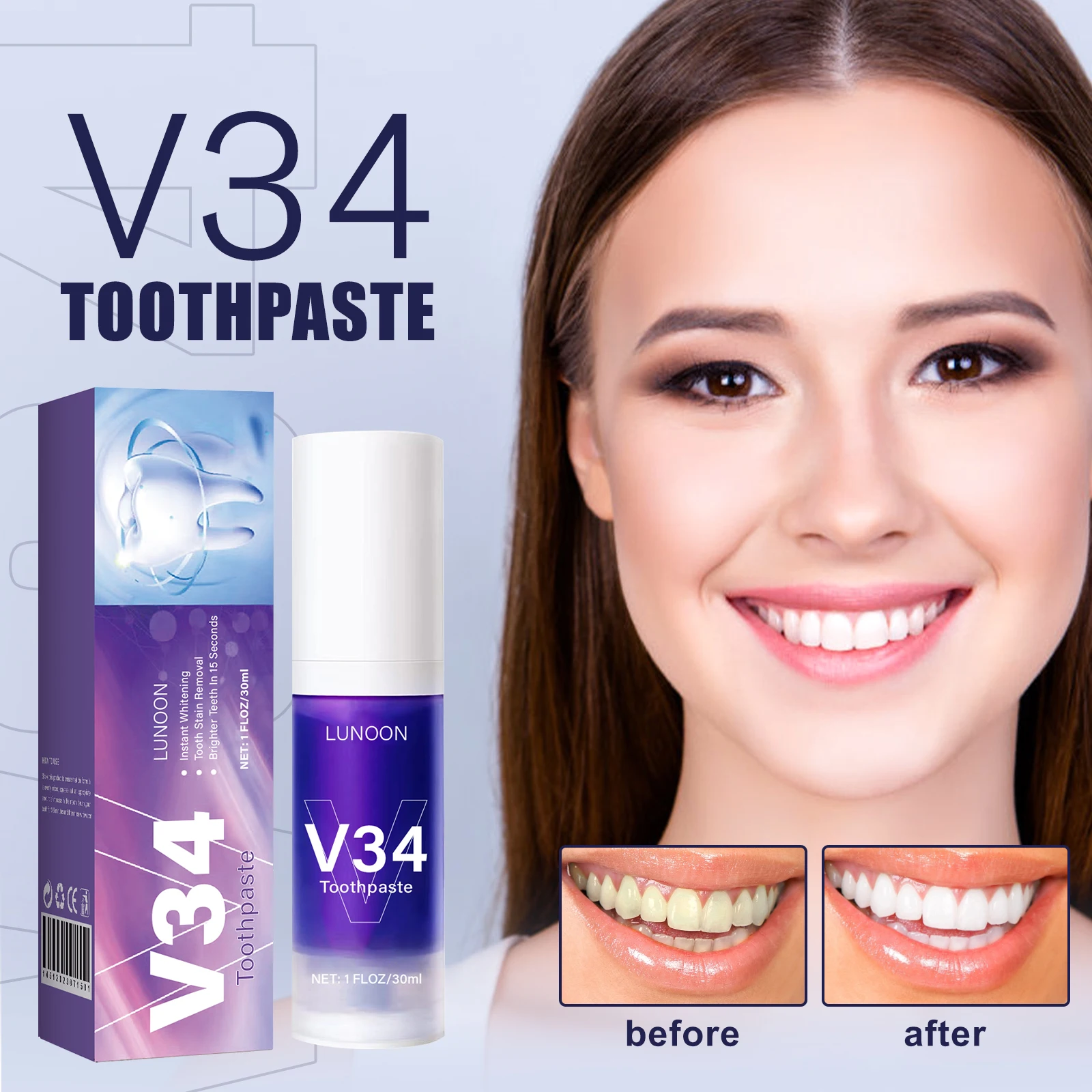 50 ml Mousse Zahnpasta Zahnrei – Teeth Whitening Mousse Bewertung und Preis