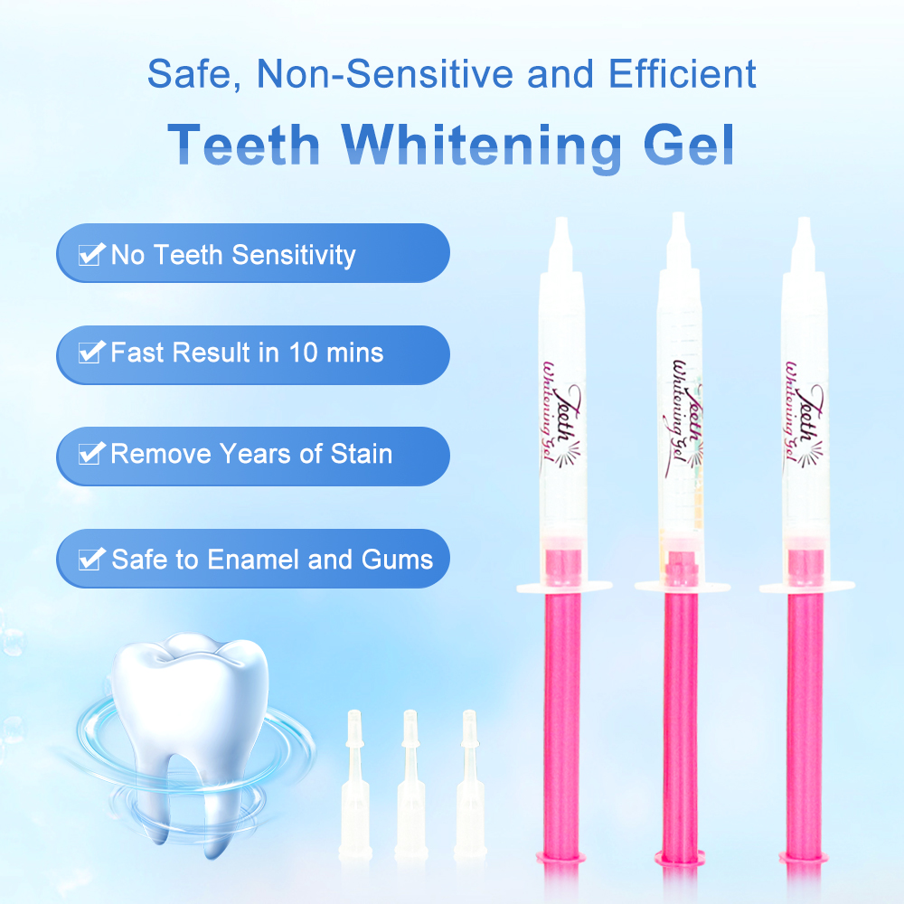 Zahnaufhellungsgel-Nachfüllset – Teeth Whitening Gel Refills Bewertung und Preis