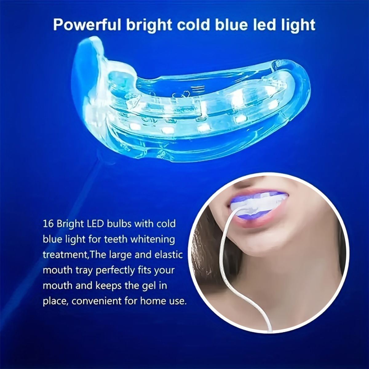 Tragbare Zahnaufhellungslampe  – Teeth Whitening Q&M Bewertung und Preis