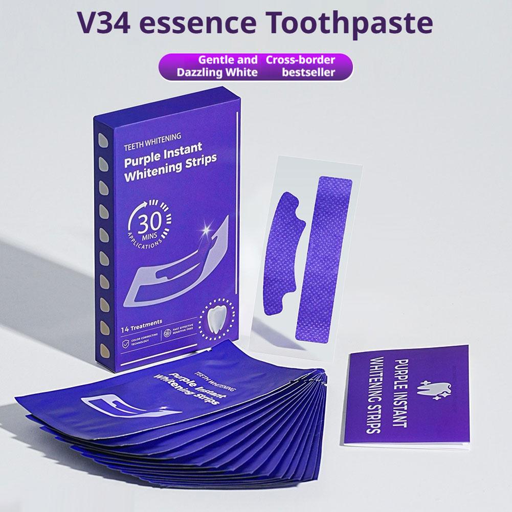 V34 Zahnaufhellungsstreifen -  – Teeth Whitening In Office Bewertung und Preis