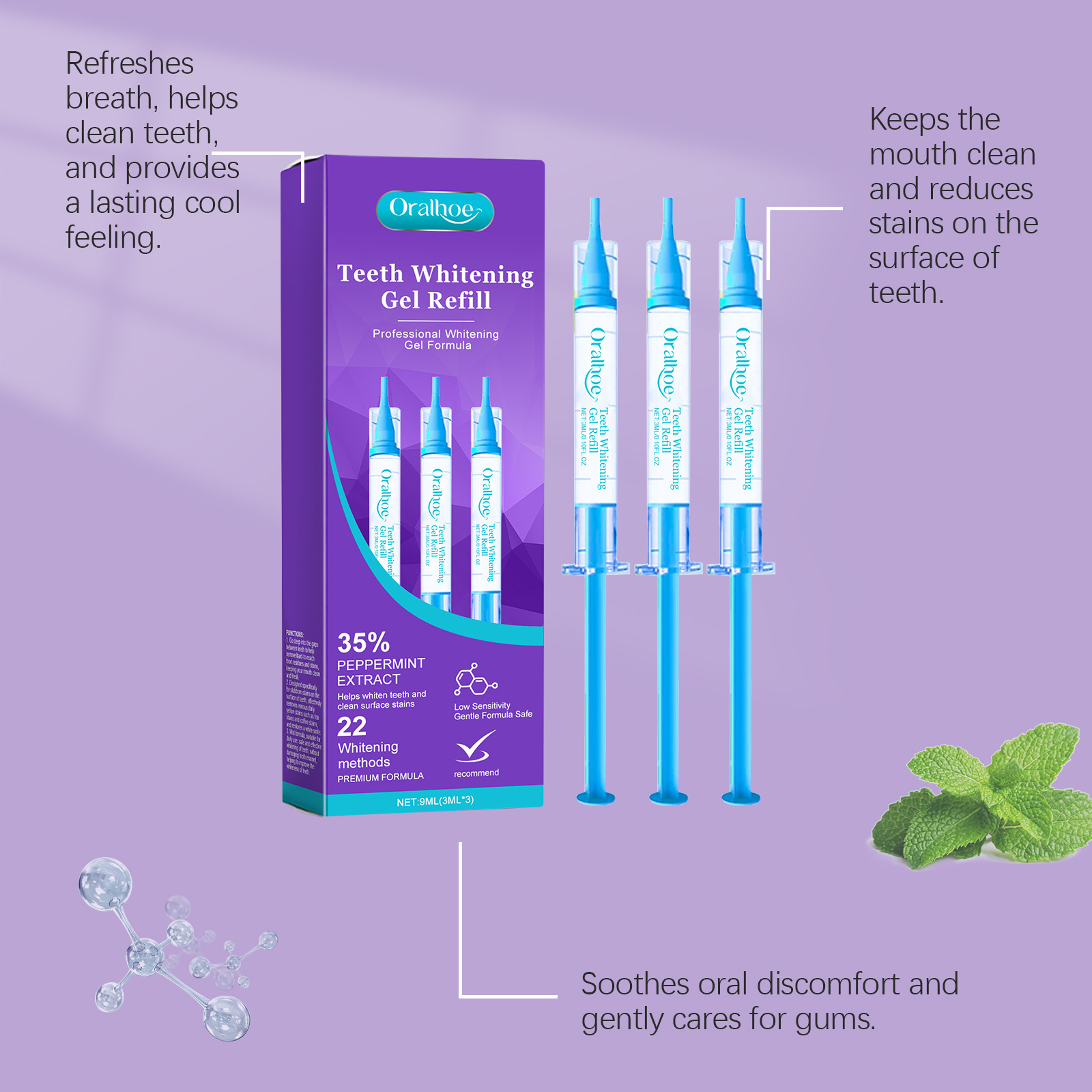 ORALHOE Zahnaufhellungs-Gel Na – Teeth Whitening Gel Refills Bewertung und Preis