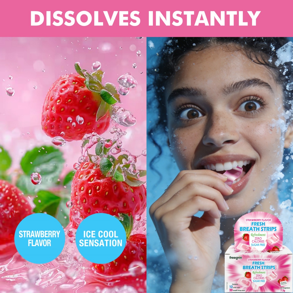 Atemerfrischer Cool Strawberry – Teeth Whitening In Office Bewertung und Preis